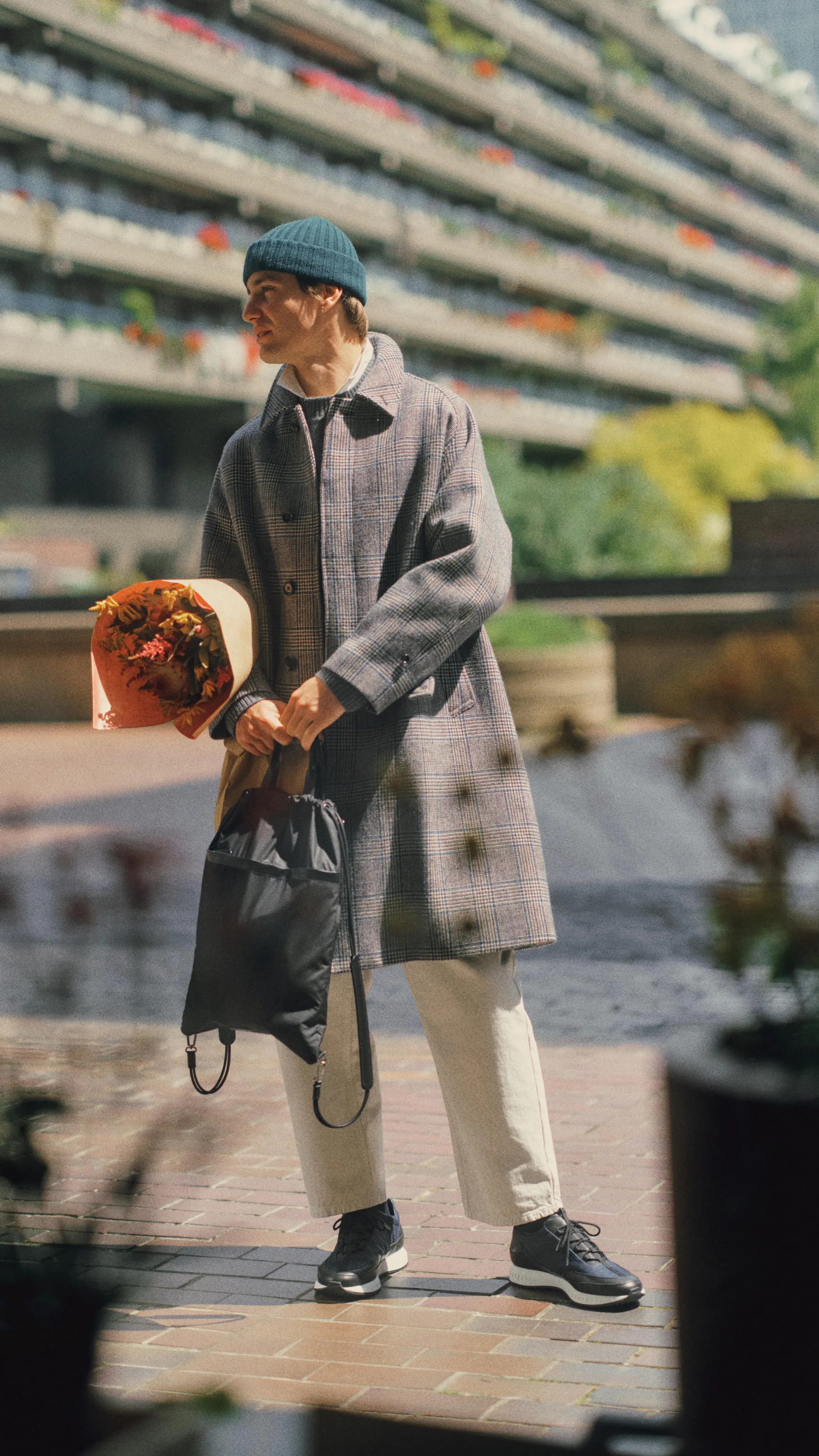 John Lobb Laced Stream in Navy Calf & Nylon – The Hand