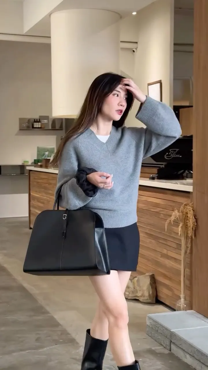 MONOROW]BLANC LARGE TOTE BAG
