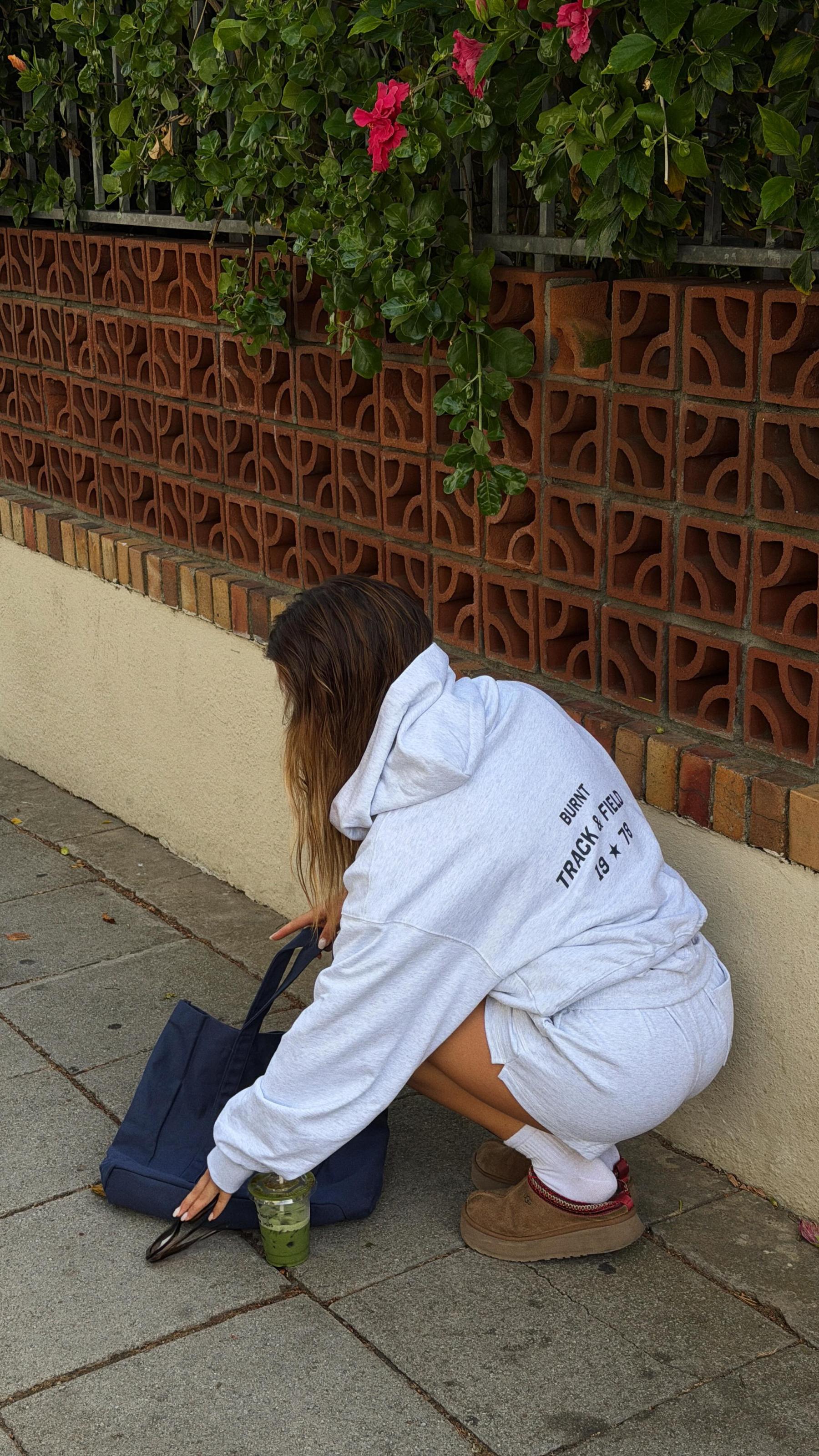 Burnt Studios | Legacy Hoodie - Grey Melange