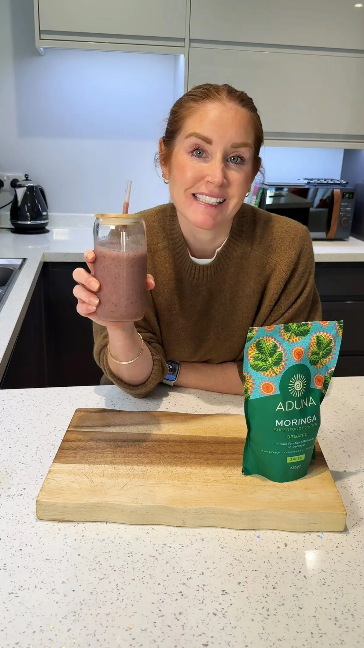 Aduna Moringa Organic Superfood Powder 100g
