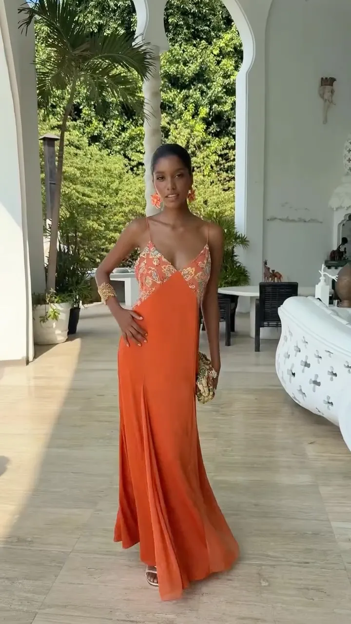 sachin and babi light blue dress Top Quality New Summer Dress 2024 Fashion Design Women Allover Luxurious  Embroidery Short Sleeve Mid-Calf Orange Blue Dress XL