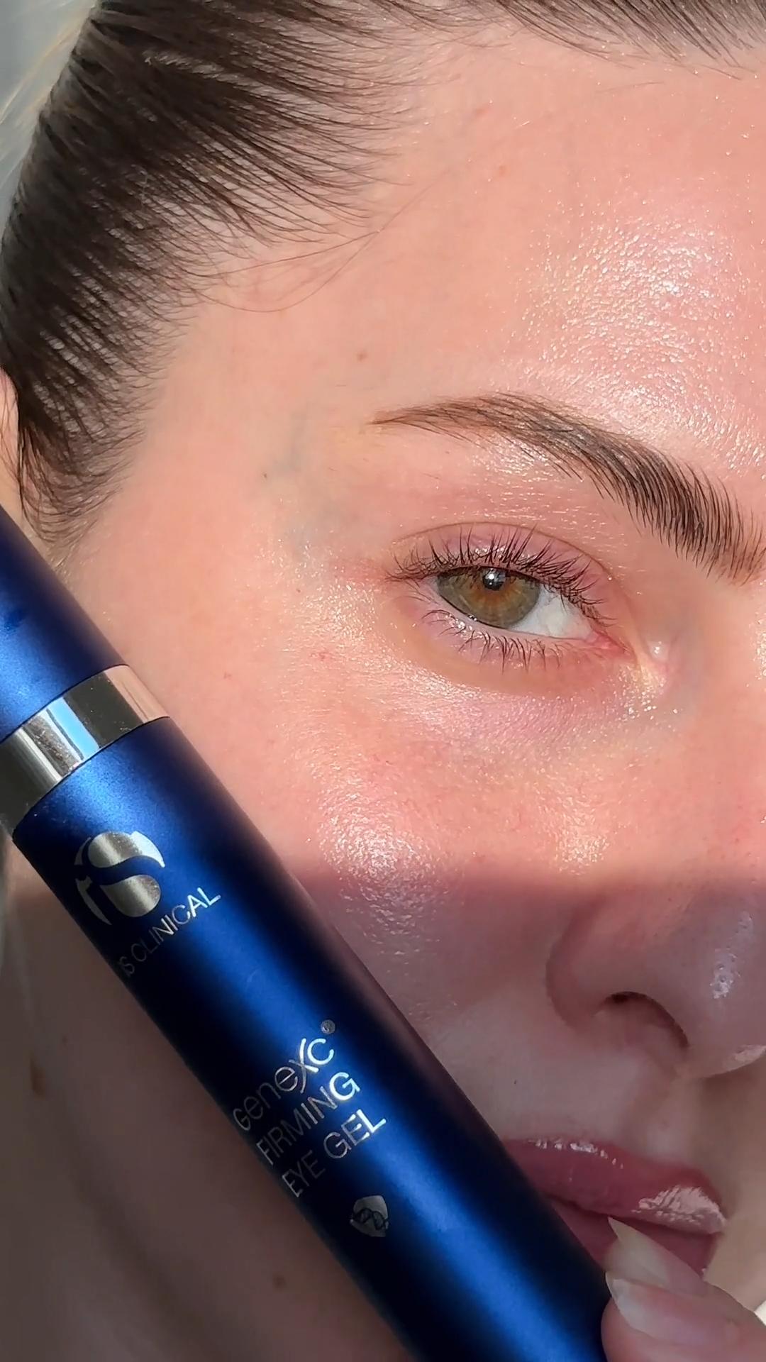 GeneXC Firming Eye Gel – Brightening Vitamin C & Peptides | iS