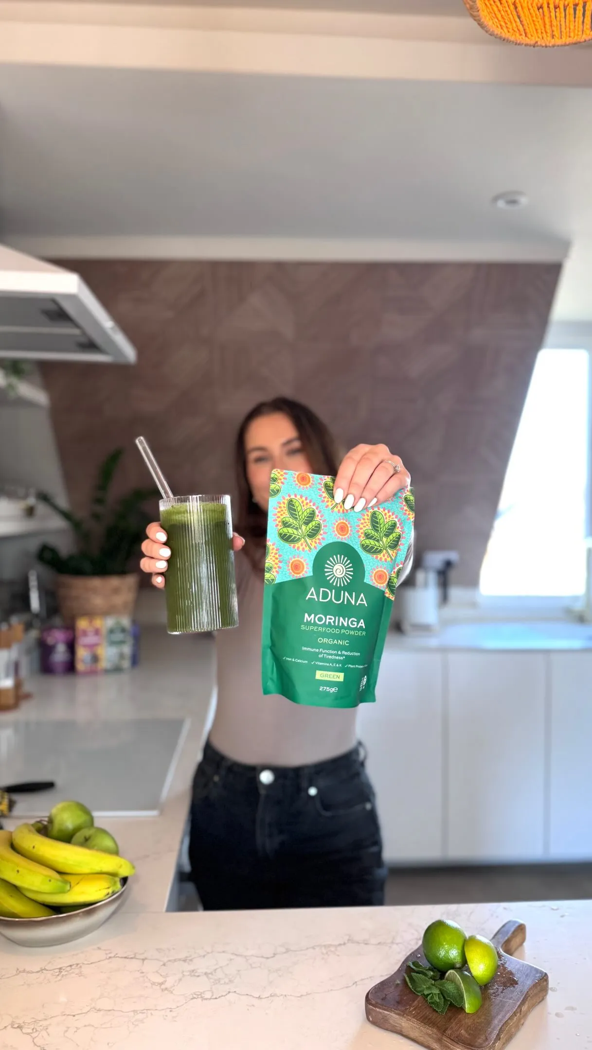 未使用品Biodroga Powdery Make Up 5箱セット　上404 Aduna Moringa Organic Superfood Powder 100g