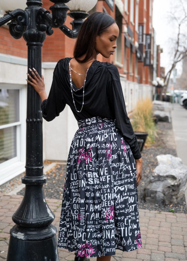 スカート THETOE BRIXTON TRACK SKIRT Brixton Track Skirt – THE TOÉ