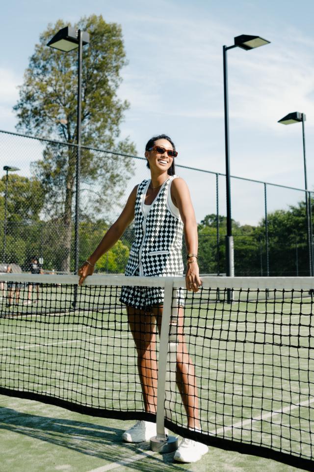 PORTOBELLO MALIK CROCHET SHORT in EDEN | The UPSIDE