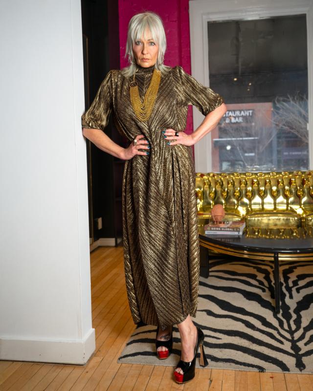 Gold Multi Chain Belt - Kate Hewko Concept Store