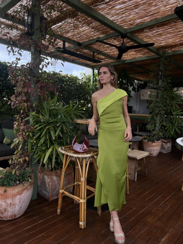 pippa green dress Nubia pippa's bridesmaid dress at kate's wedding