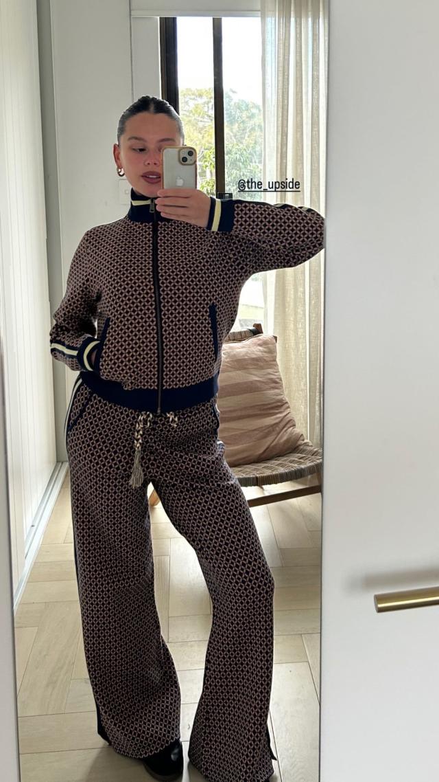 CROSSROAD MARGOT KNIT JACKET in GEO | The UPSIDE
