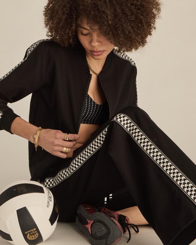 MOTO ROMA PANT in BLACK | The UPSIDE